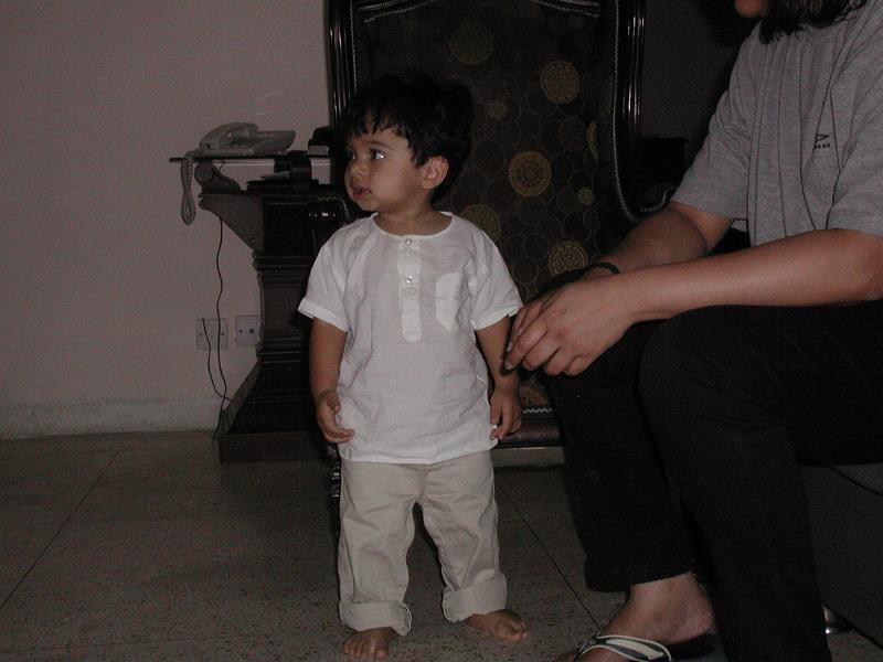 PA040078.JPG - At home dressed as like a local politician