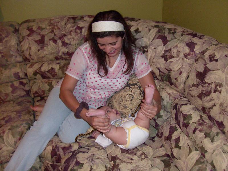 HPIM0937.JPG - His mother helping him stand on his head