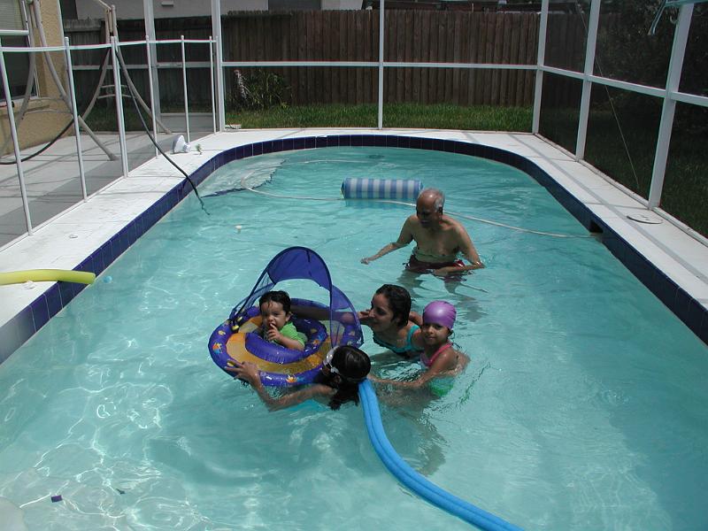 P5260036.JPG - The one in the purple skull cap is Nandi. The one wearing the goggles is Tara.