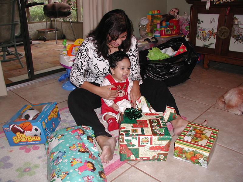 PC250079.JPG - He is a happy kid when you give him a lot of paper. The boxes...they are okay.