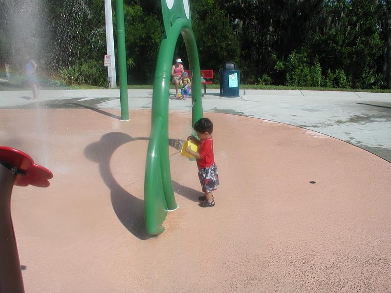 P5300021.JPG - Instead of cleaning Rohan up we sent him back to the water